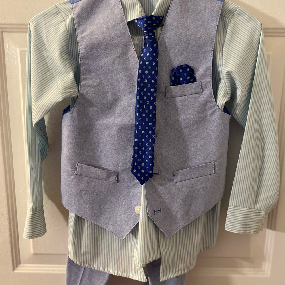 Izod Blue and Green Ties Accessories